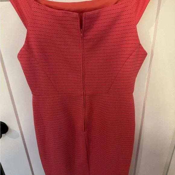 Bisou Bisou Coral Midi Dress- Easter Pink - Picture 6 of 10